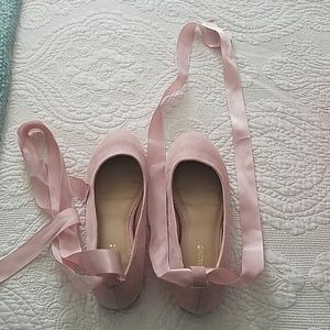 Blush Pink Ballet Flats